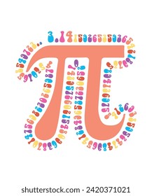 Diseño de camisetas de pi day