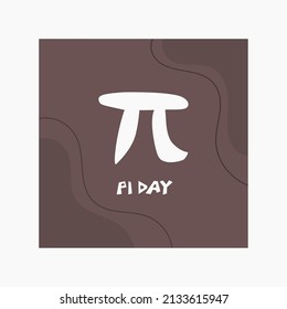 pi day template design for social media