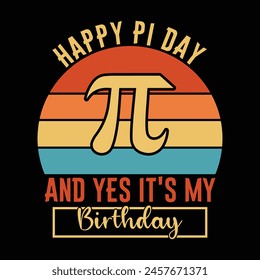 Pi Day T-Shirt Design, Pi Day 2024.