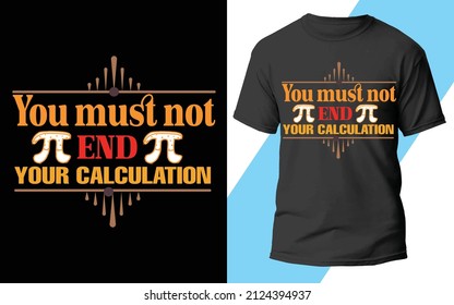 Pi Day T-shirt Design, Printable Sublimation Design