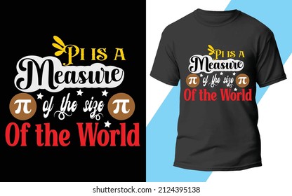 Pi Day T-shirt Design, Printable Sublimation Design