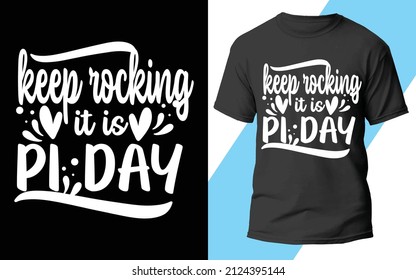 Pi Day T-shirt Design, Printable Sublimation Design