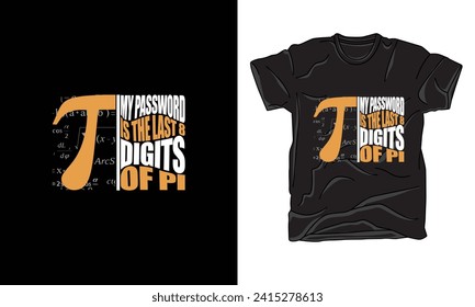 pi day tshirt happy pi day typography  vintage graphics quotes