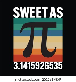  pi day vector t-shirt design 