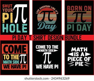 Pi Day Vintage T Shirt Design Bundle,Happy Pi day Retro Vintage T shirt Design Bundle,Funny pi Vintage T Shirt Design Bundle, Funny pi day t shirt design and funny quote Bundle,