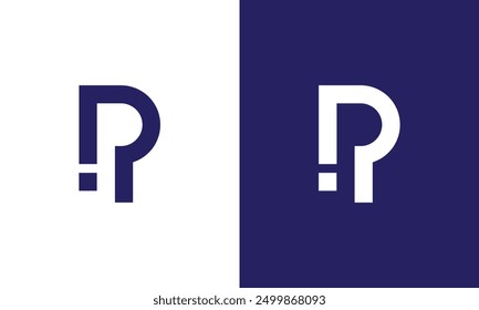 Pi, iP letter logo premium and unique logo vector logo