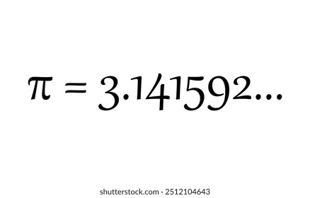 Pi mathematical number. Math resources for teachers and students.