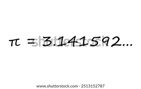 Pi mathematical number. Math resources for teachers and students.