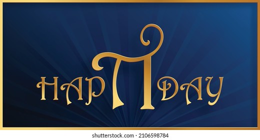 Concepto de logotipo de monograma PI para el feliz Día PI sobre fondo de color. Diseño de iconos PI Diseño de iconos de letras profesionales 