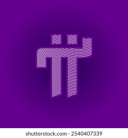 Pi-Netzwerk. Pi-Symbole. Pi Logo, Vektordesign-Illustration. Eine trendige und moderne pi-Netzwerk-Symbole für Unternehmen, Symbole, Logos, Anwendungen, Vorlagen und Websites.