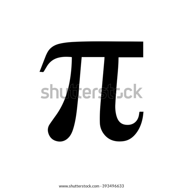 Pi Number Vector Stock Vector (Royalty Free) 393496633