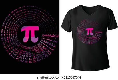 pi t shirt design for math teacher, Math lover, science teacher