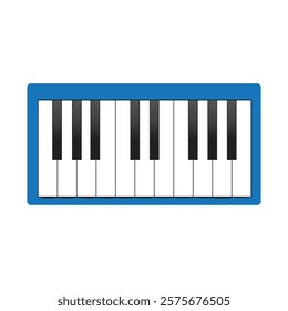 pianica icon illustration design template