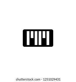 pianino vector icon. pianino sign on white background. pianino icon for web and app