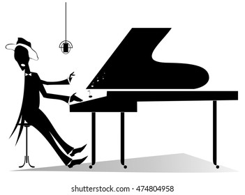 Pianist original silhouette