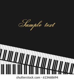 Piano background