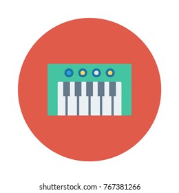 piano circle flat