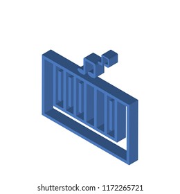Piano Class isometric left top view 3D icon