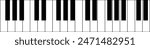 Piano Digital EPs Vector graphics File