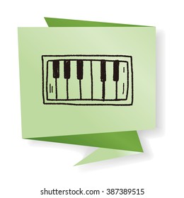 piano doodle
