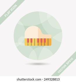 piano flat icon