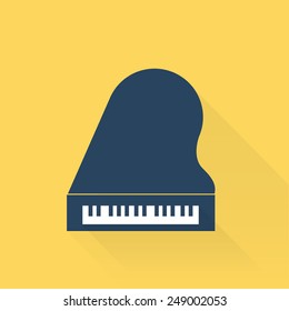 Icono de piano