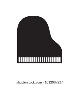 piano icon illustration isolated vector sign symbol