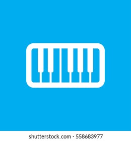 piano icon illustration isolated vector sign symbol