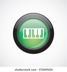 piano icon, on white background