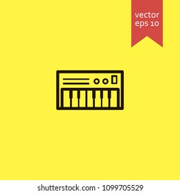 piano. piano icon. sign design. Vector EPS 10.
