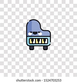 piano icon sign and symbol. piano color icon for website design and mobile app development. Simple Element from music collection for mobile concept and web apps icon.