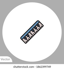 Piano icon sign vector,Symbol, logo illustration for web and mobile