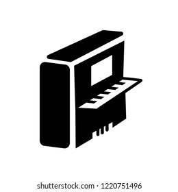 Piano icon. Trendy Piano logo concept on white background from Music collection. Suitable for use on web apps, mobile apps and print media.