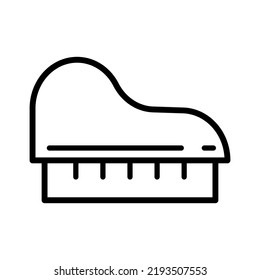 Piano icon in trendy vector design illustration