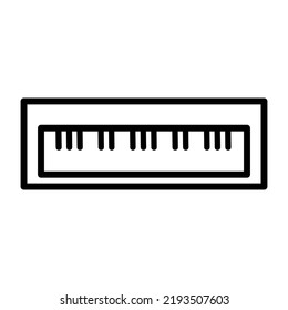 Piano icon in trendy vector design illustration