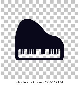 Piano Icon Vector