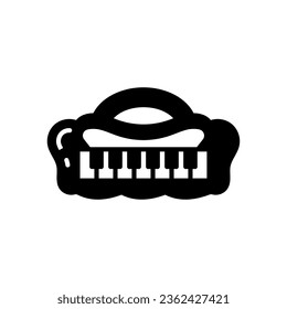 Piano icon in vector. Illustration