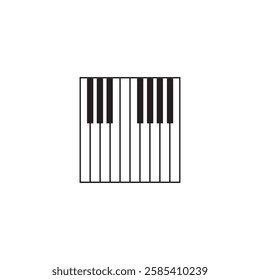 Piano icon vector illustration design