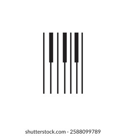 Piano icon vector illustration design
