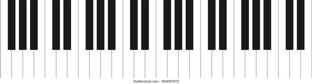 Piano, icon, vector illustration. tps 10