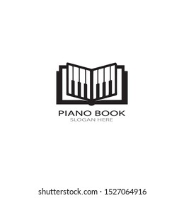 piano icon vector ilustration template