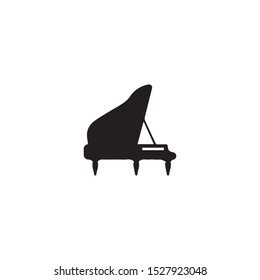 piano icon vector ilustration template
