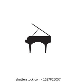 piano icon vector ilustration template