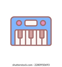 piano icon for your website design, logo, app, UI.