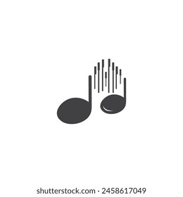 Piano Illustration Icon Vektorgrafik Vorlage