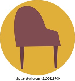 Piano instrument, illustration, vector on a white background.