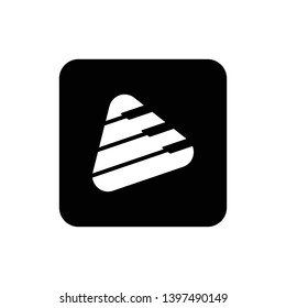 Piano Key Icon Vector Template