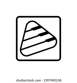 Piano Key Icon Vector Template