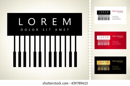 piano key logo
