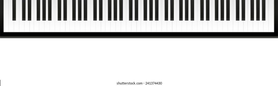 Piano keyboard